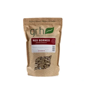 Red Borneo Kratom Capsules, package of 1,000C